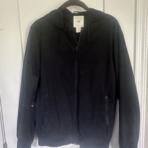 H&M Black Windbreaker